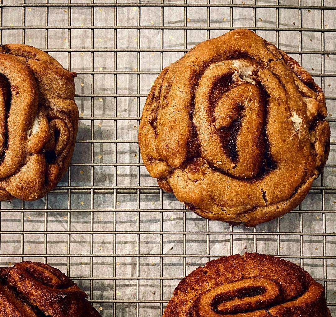 Cinnamon Bun Cookies
